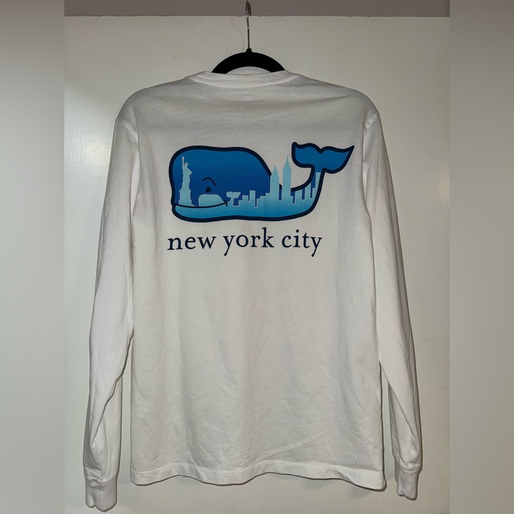 Vineyard Vines New York City White long sleeve Shirt